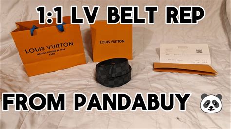 1:1 lv belt pandabuy|lv belt rep.